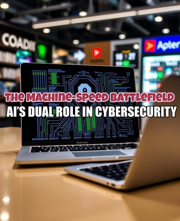 The Machine-Speed Battlefield: AI’s Dual Role in Cybersecurity